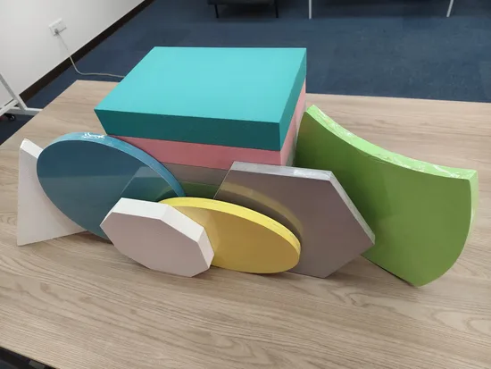 Acoustic Soundproof Suspended Fiberglass Ceiling Clouds